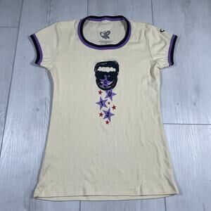 Olivia Rodrigo Guts World Tour Shirt Women's Small Beige Concert